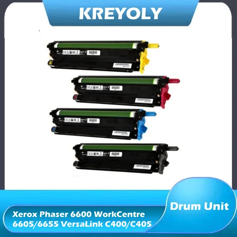 

Premium Black/Color Imaging Drum For Xerox Phaser 6600 WorkCentre 6605/6655 VersaLink C400/C405 108R01121 Drum Unit