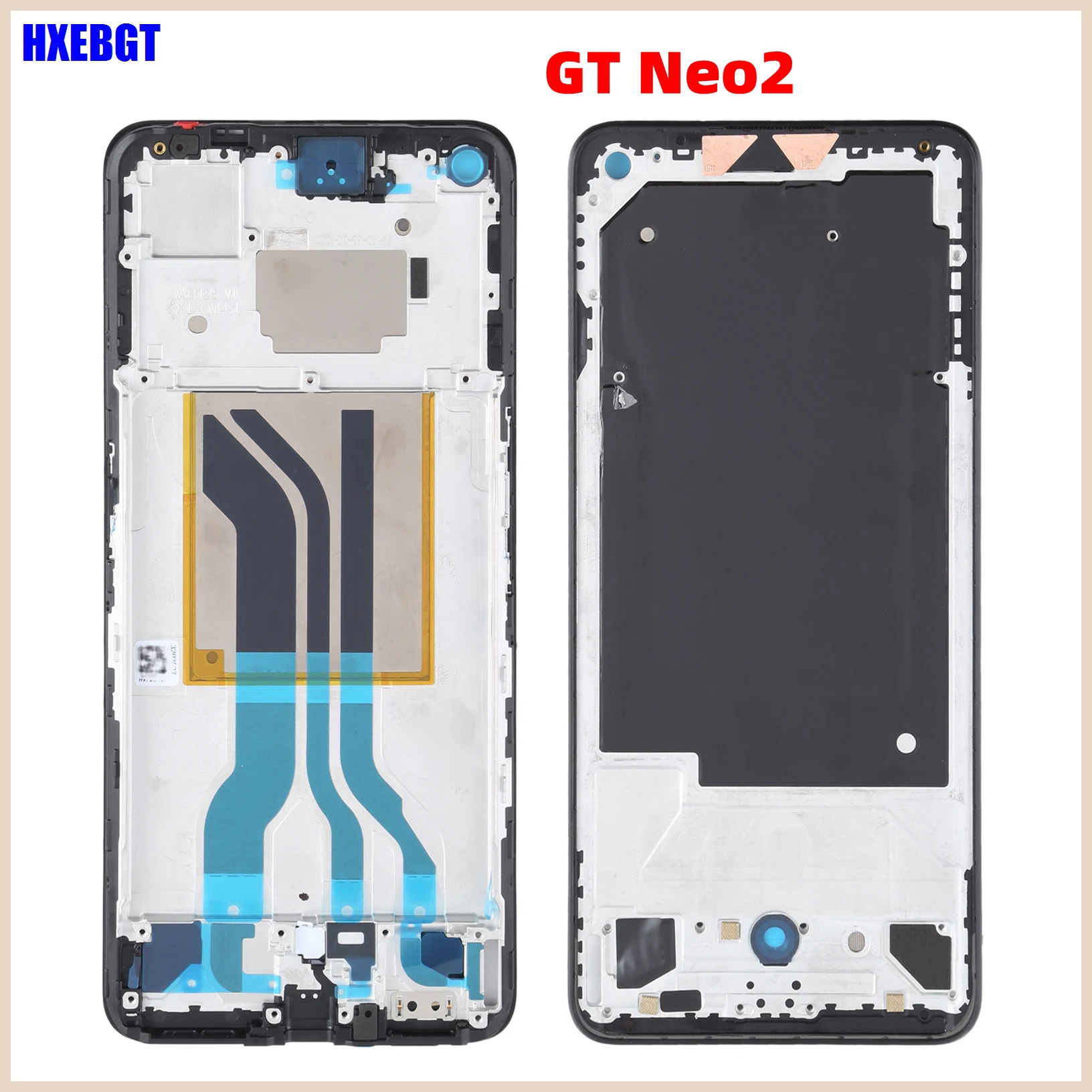 New For Realme GT Neo 2 Neo2 LCD Front Frame Housing Middle