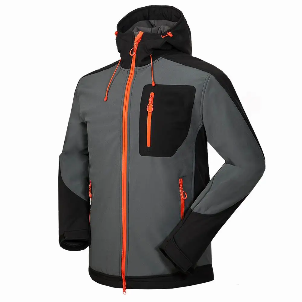 Mens Outdoor Windbreaker Waterproof Softshell Jacket With Good Qality Size S-XXL 1650 сэндбэг 15 кг fitex pro ftx 1650 15