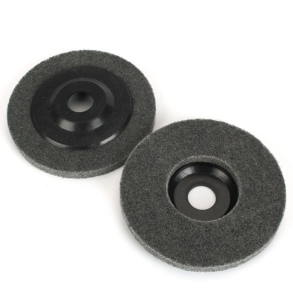 125 mm Nylonfaser-Polierscheibe, Vlies-Schleifscheibe, Schleif- und Polierscheibe für Metall – Detail 9