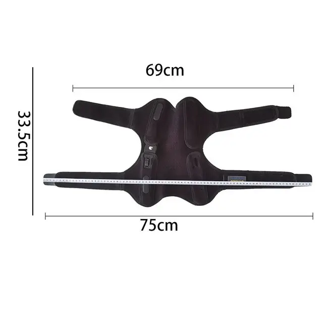 Knee Assistive Device Knee Booster Power Joint Support Knee Pads Non-Slip Knee Support Spring Stabilizer for Climbing 6