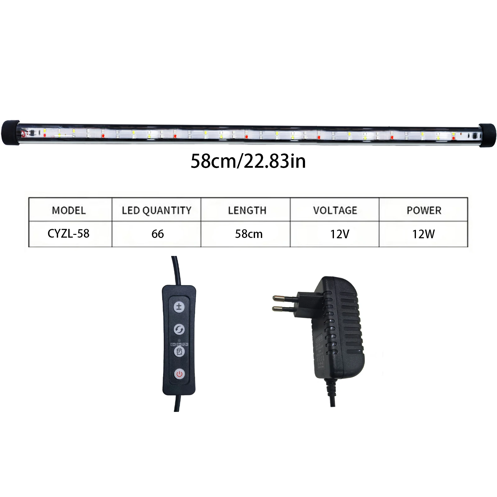 Illuminazione LED per acquari PlatiNum - Package