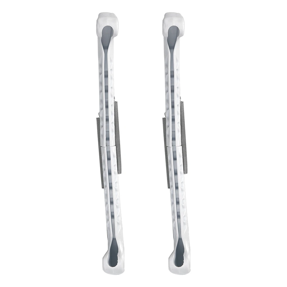 1 Pair Adjustable Ice Hockey Figure Skate Blade Covers Ice Skate Blade Guards With Adjustable Spring for Hockey / Figure Skates