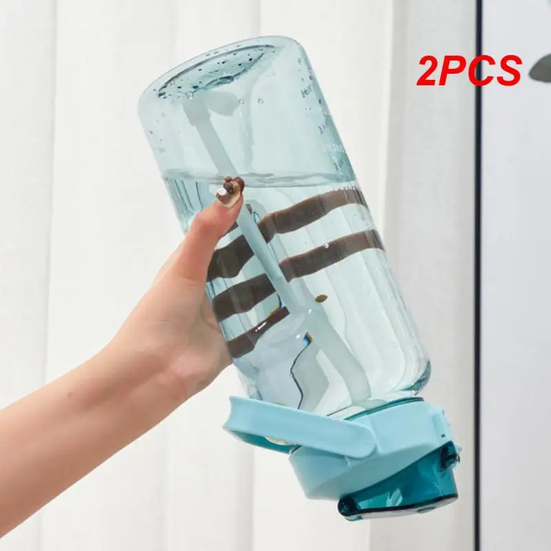 

2 шт., бутылка для воды с трубочкой, с чашкой