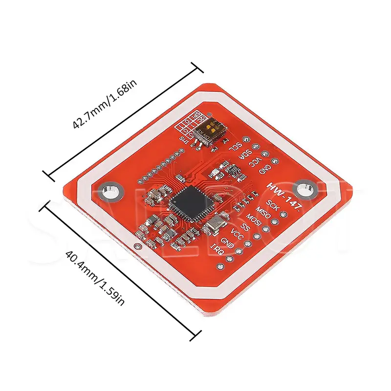 1Set PN532 NFC RFID Wireless Module V3 User Kits Reader Writer Mode IC S50 Card PCB Attenna I2C IIC SPI HSU image 5