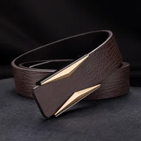 2024 Luxury Brand Belts for Men &Women Unisex Fashion Shiny Coffee Design Buckle High Quality Waist Shaper Leather genuine Belts