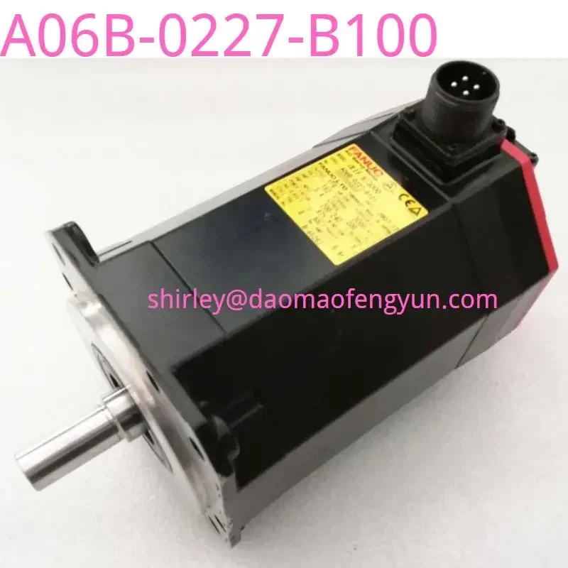 중고 A06B-0227-B100 원래 분해된 서보 모터 기능 정상