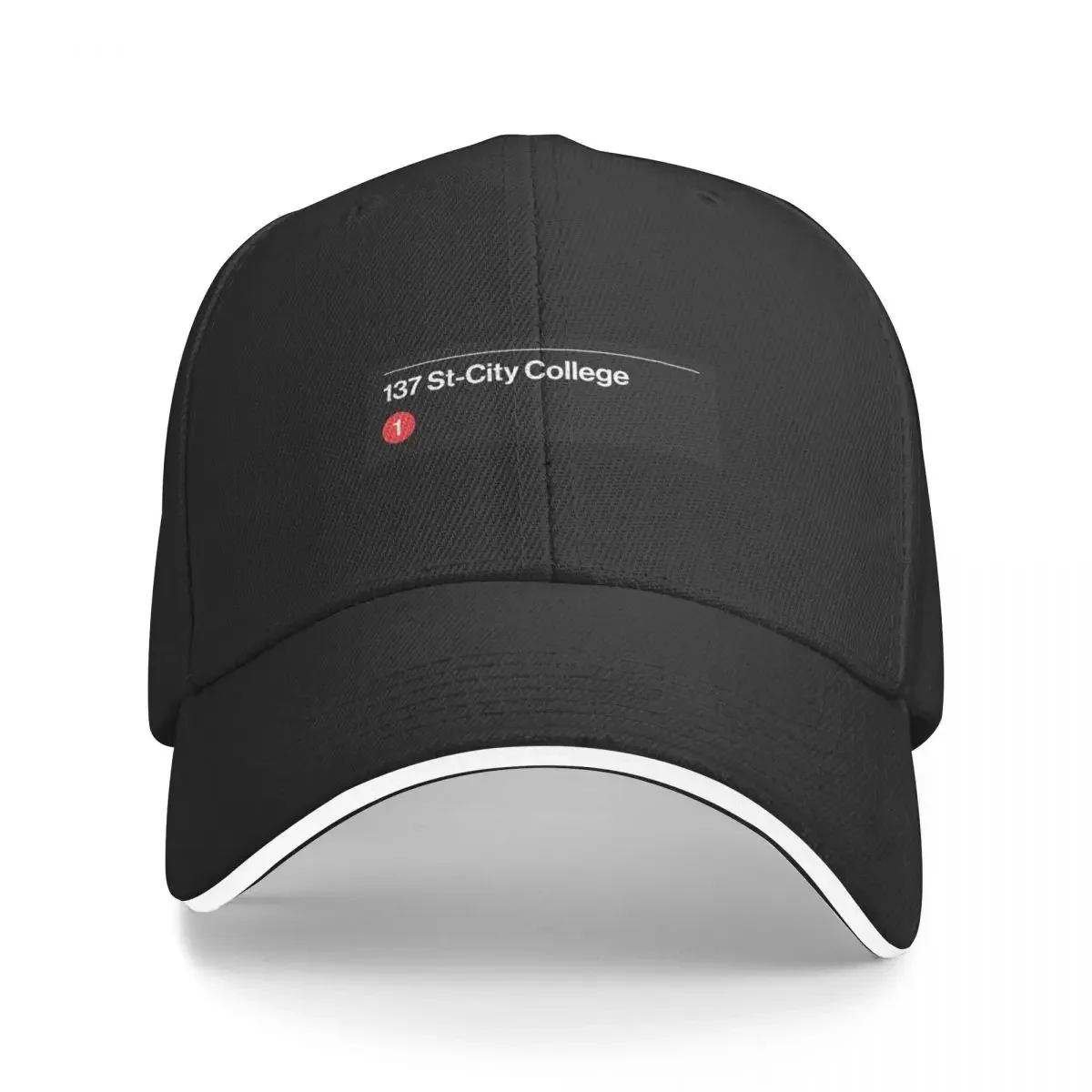 

137 St City College Station Baseball Cap black party Hat Women's Golf Wear Men's