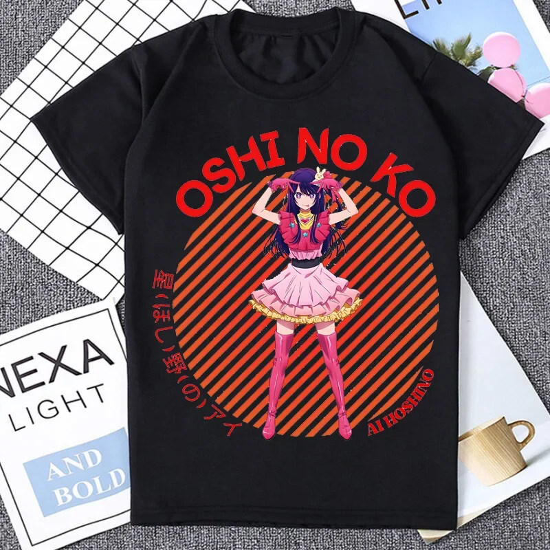 

Harajuku Style Oshi No Ko T-shirt Women Fashion Short Sleeve T Shirts Jpan Anime Otaku Acg Print T Shirt 2023 Summer Clothes Y2k