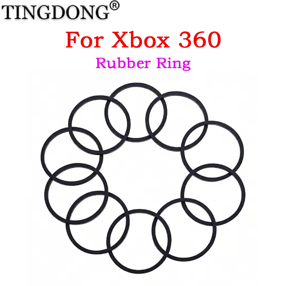 5-100PCS DVD Disk Drive Rubber Belts Replacement For Xbox 360 Stuck Disc Tray Rubber Ring Accessories