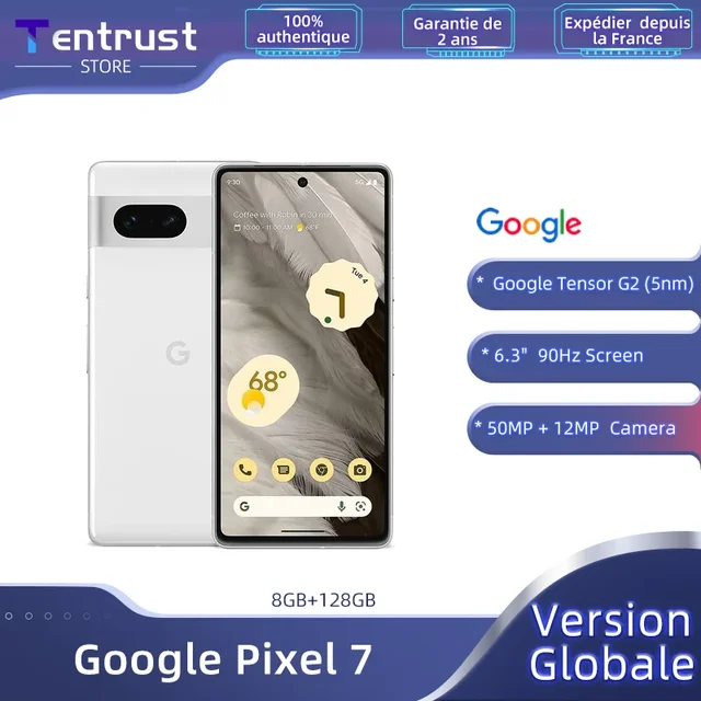 Google+Pixel+7+GVU6C+-+128GB+-+Obsidian+%28Unlocked%29 for sale