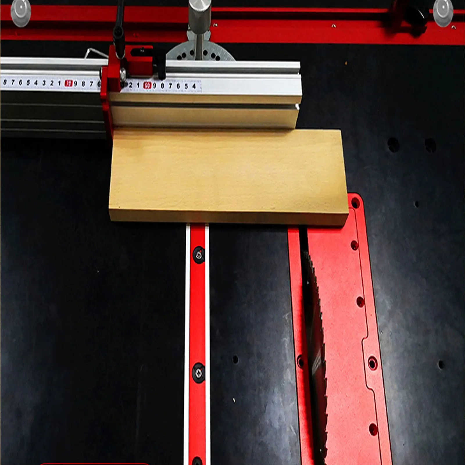 

Electric Circular Saw Flip Cover Plate Adjustable Aluminium Insert Plate for Table Saw Flip-Floor Table Special Cover Plate