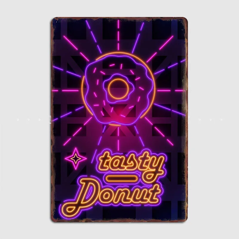 neon sign food