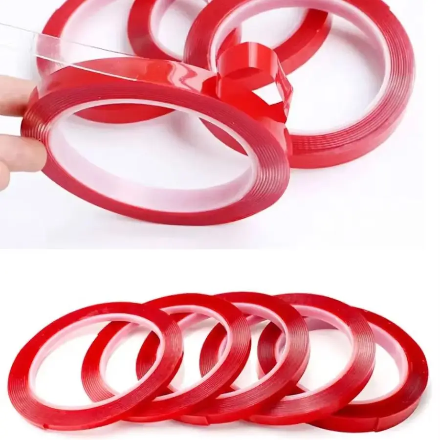 Double Sided Adhesive Spoiler For BMW Mercedes Benz Audi Tesla VW Spoiler Wind Blade Air Outlet Tail Fin Tape Diffuser