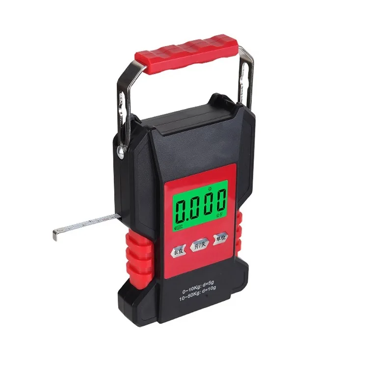 Waterproof Fishing Scale Hanging Hook Luggage Weight Scale Travel 50kg/110lb Baggage Portable Digital Luggage Hanging