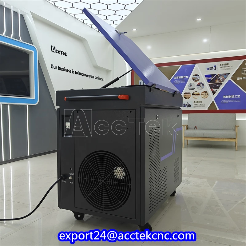 Newly Designed Laser Cleaning Machine 500W 1000W 2000W Powerful Pulse Laser Cleaning Machine for Rust and Paint Removal