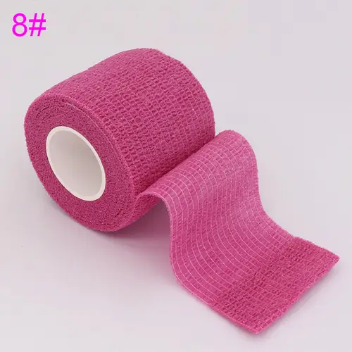 18 Colors Colorful Athletic Wrap Tape Self Adhesive Elastic Bandage Bands Sports Protector For Knee Finger Ankle Palm Pet - Image 20