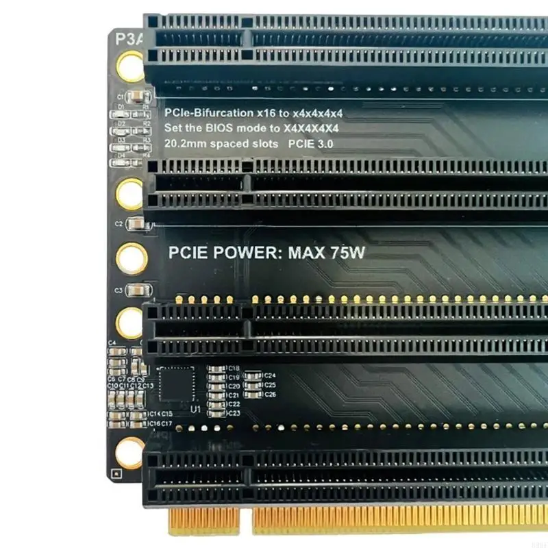 896F PCIE3.0 x16 14 분할 카드 Gen3 PCIe 분기 x16x4x4x4x4 확장