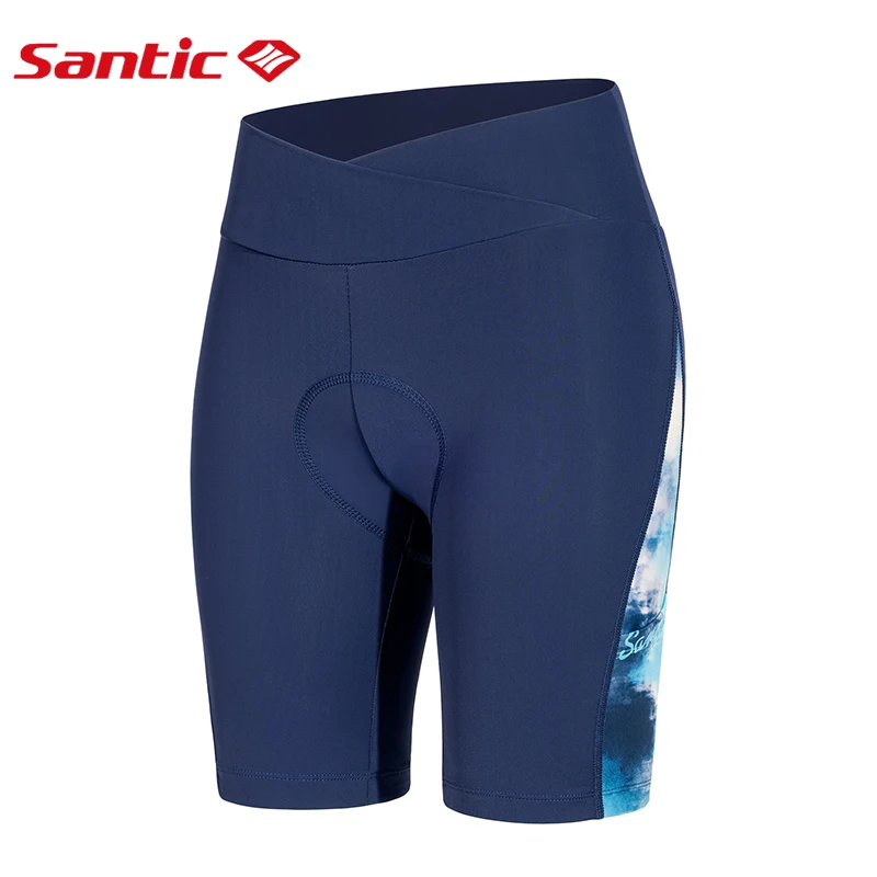 

Santic Women Cycling Shorts 4D Coolmax Padded Biker Shorts Summer Breathable MTB Bike Short Pants Bicycle Tights Asian Size