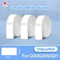 White Sticker 12x30