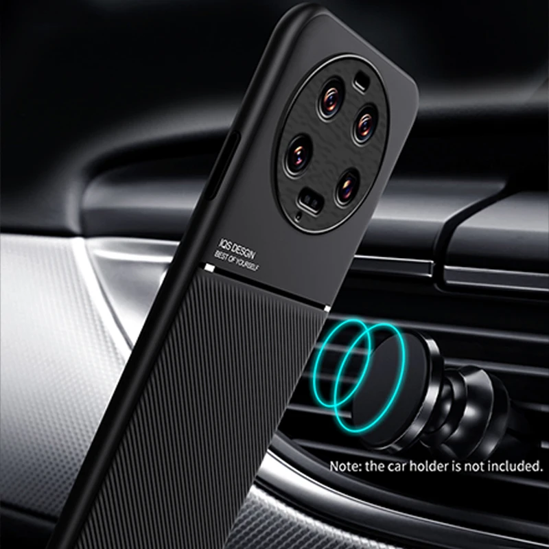 For Xiaomi Mi 13 Ultra Case Car Magnetic Holder Leather Phone Cases For Xiaomi Mi13 Ultra mi 13ultra Shockproof Back Cover 2