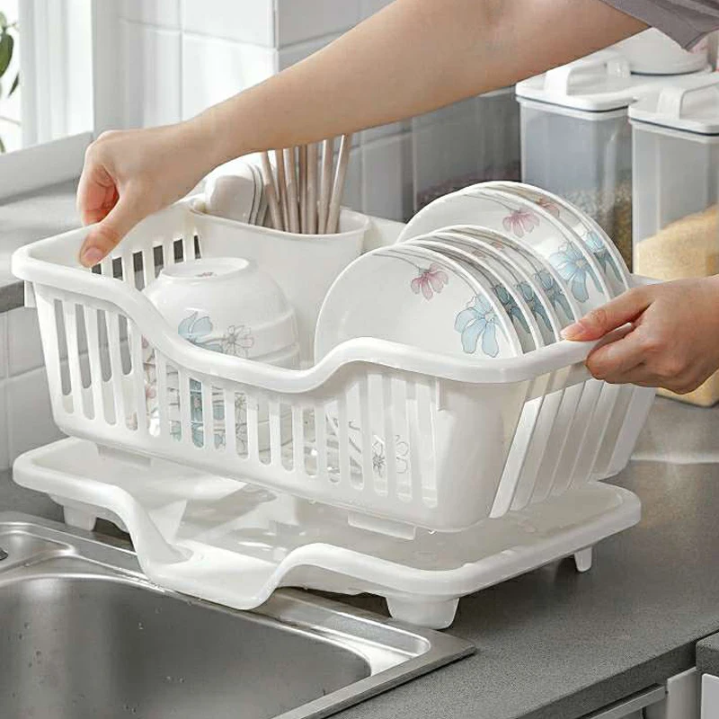 Dish Drying Rack Dish Drainer for Bowl Tableware Drain Storage Holder Kitchen Organizer Dinnerware Organizer Dish Rack Over Sink