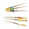 Dental 04 06 Taper Root Canal Treatment Rotary Heat Activated Golden Files Dentist Tools Endodontic Files 3