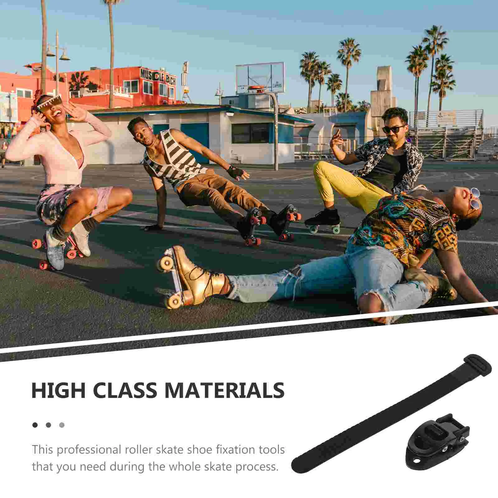 Skating Shoes Straps Skate Buckles Roller Skate Shoe Suppliess Clasp Straps Replaceable Strap Shoes Buckles