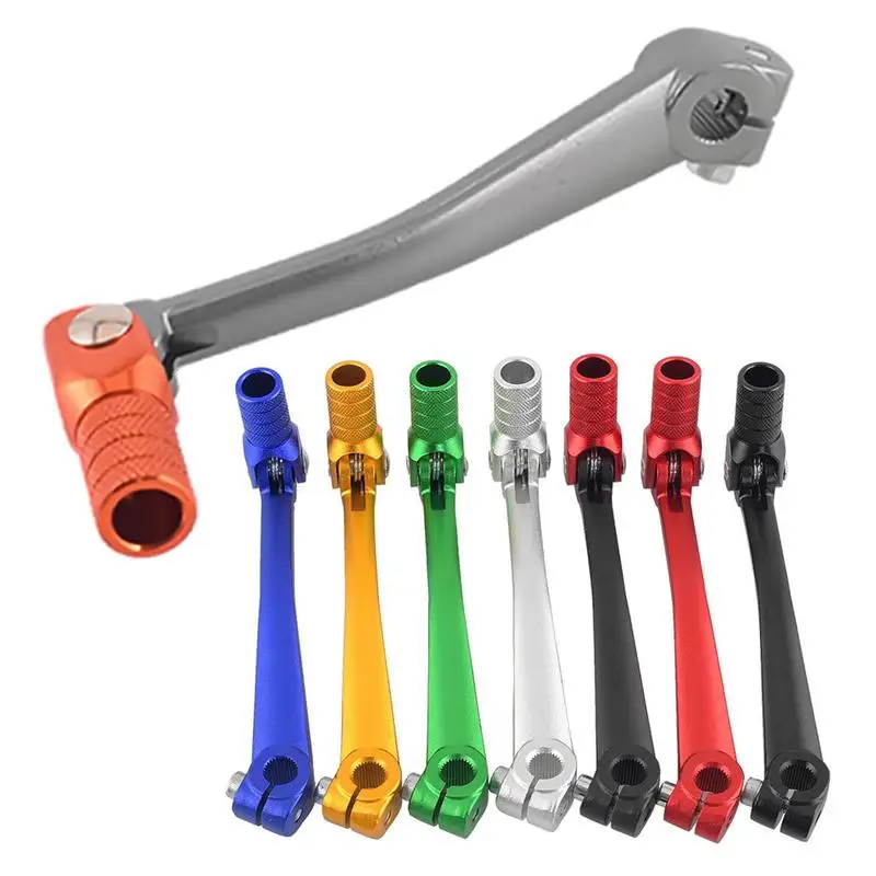

Motorcycle Shift Lever Universal Aluminum Gear Shift Lever Anti Fading Shifter Pedal Gear Motorcycle Accessories For Motor Bikes