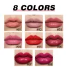 Press Lipstick Nude Jelly Pink Moisturising Mirror Water Lip Gloss Tint Waterproof Non-stick Cup Long Lasting Lipstick Makeup 3