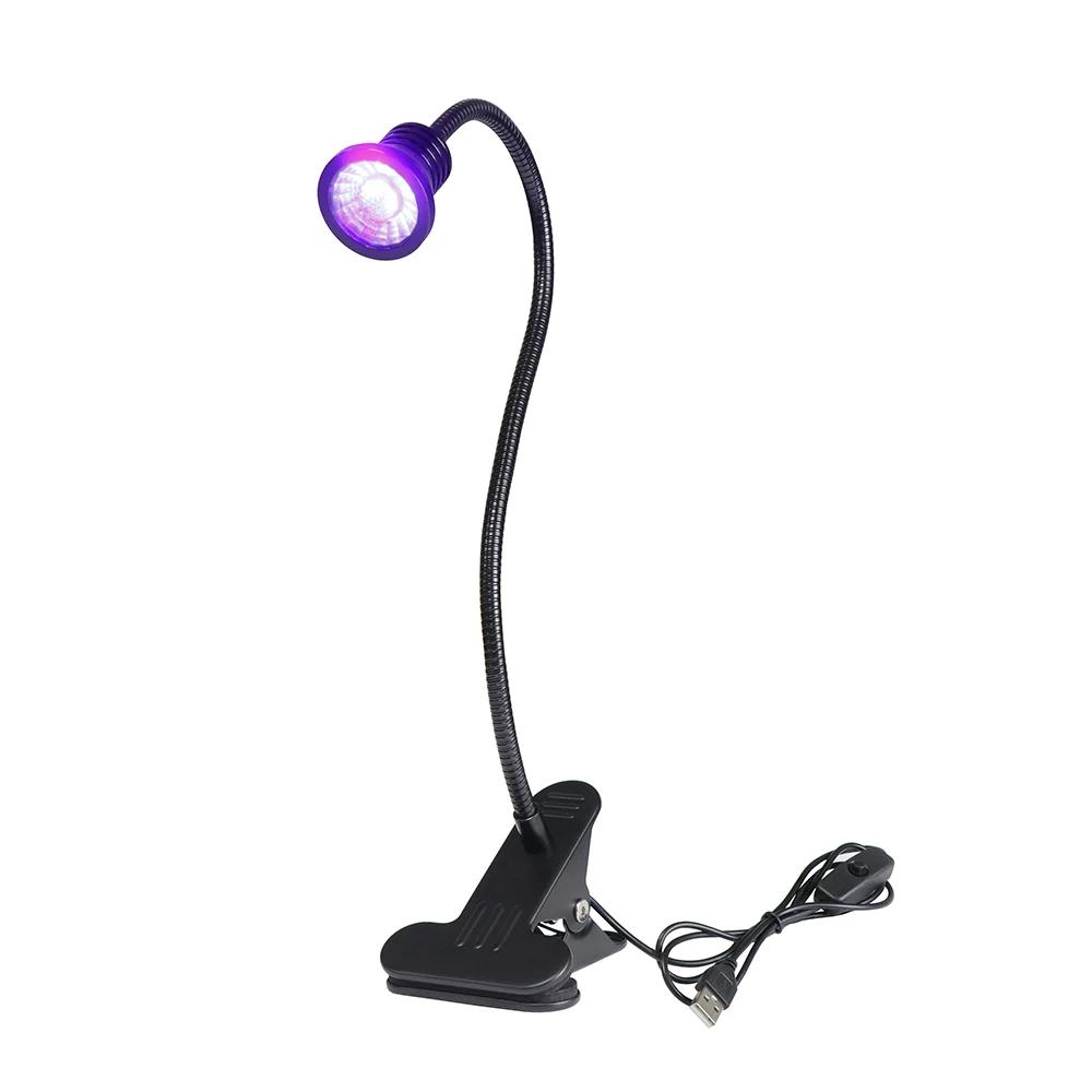 10W Led Ultraviolet Lights Lampe Uv Desk Lamp Mini Uv Gel Curing Light Nail Dryer for Led Diy Nail Art Cash Medical Detector