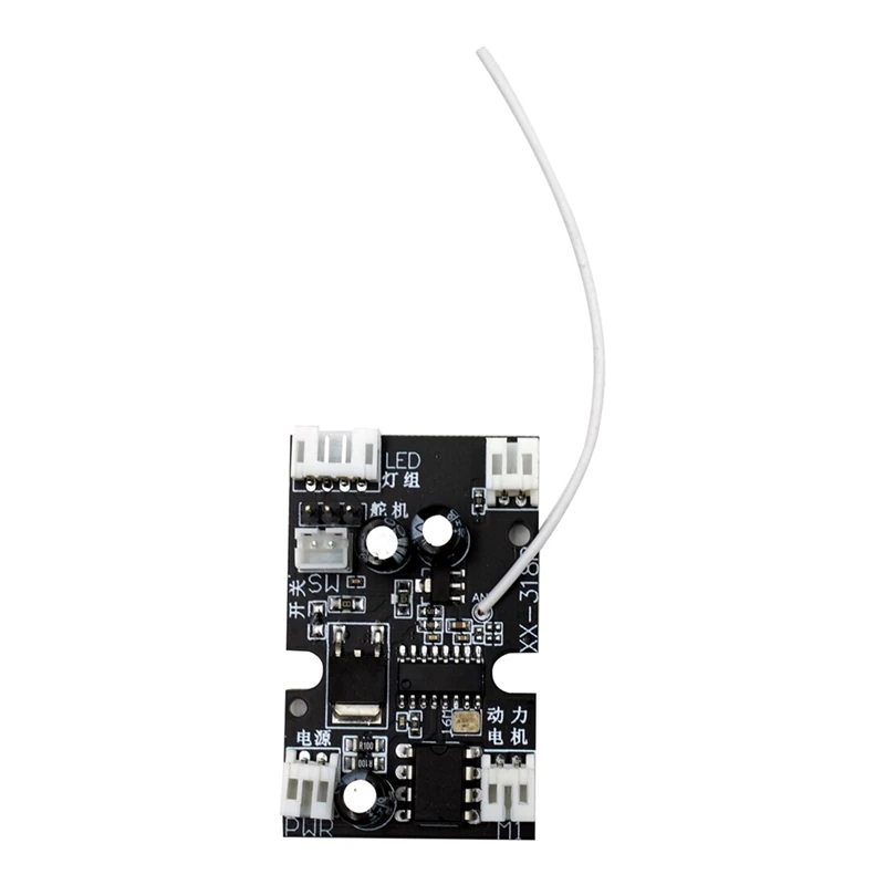 

2.4G Receiver Board Receiver Board With Antenna AD008 For WPL D12 D42 1/10 RC Car Spare Parts Accessories