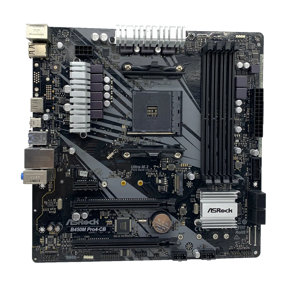 CPU ASRock B450 Pro + Ryzen5 3600 ASRock B450 PRO4 AMD B450 AM4