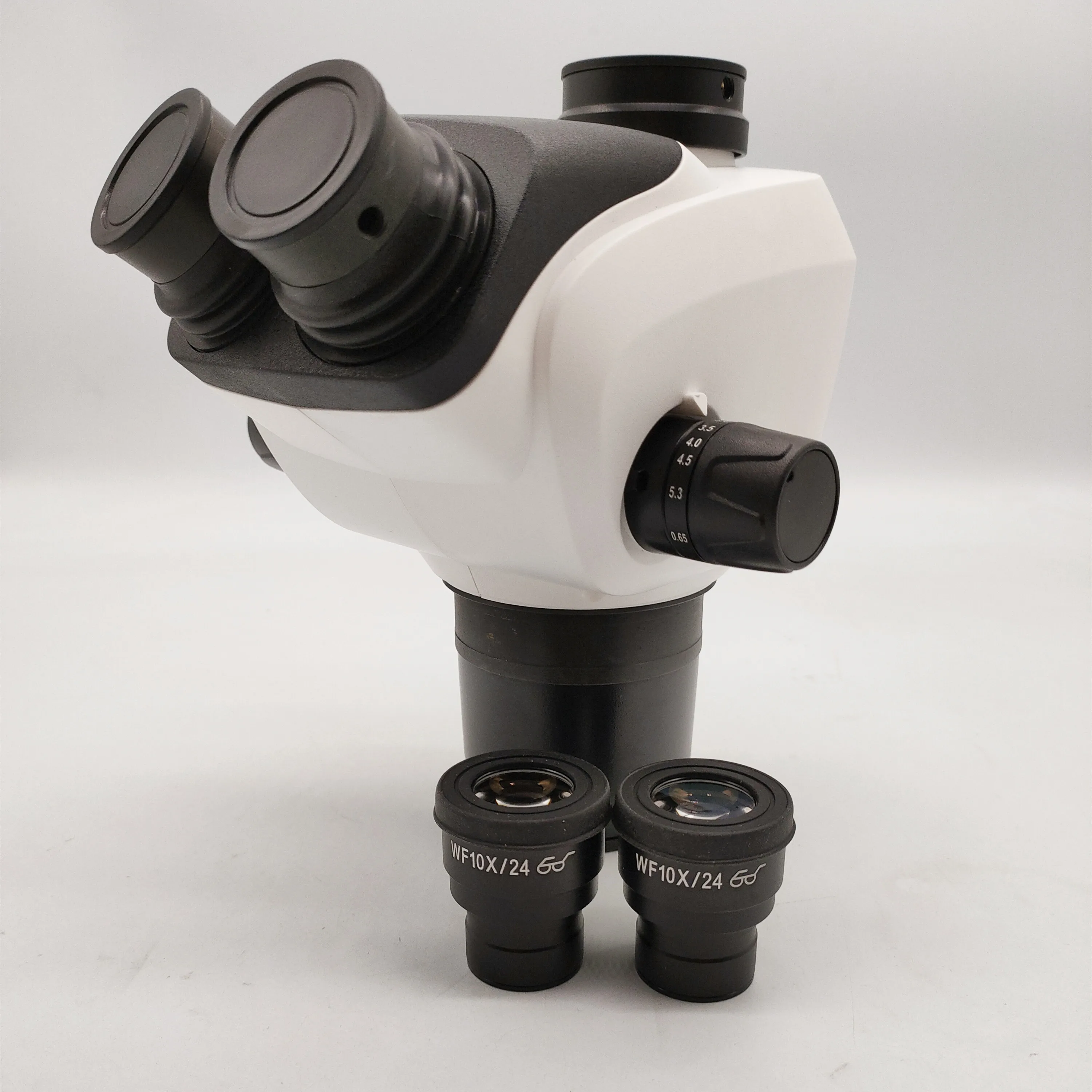 Научный Тринокулярный зум SZN81 6,5x-53x, стерео микроскоп/головка ...