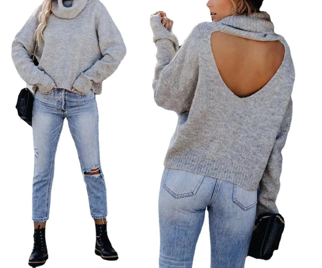 Рисунок 3 - Женский пуловер с высоким воротом