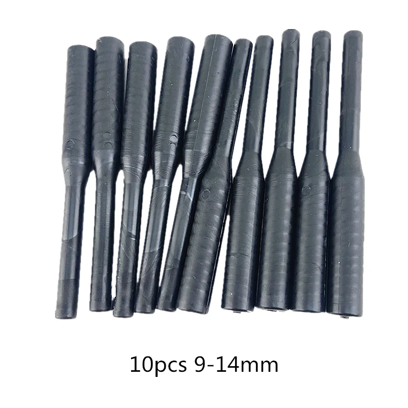 Black 10pcs 7-11mm / 9-14mm PEX PE Water Pipe Repair Tool Rod, PE Repair Sticks, Pipe Plastic Welding Parts Bar