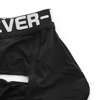 Hommes Boxer Shorts caleçons glace soie Ultra-mince sous-vêtements athlétique Fitness respirant Boxershorts troncs vêtements d'entraînement grande taille 5