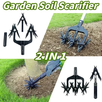 New 2 in 1 Garden Soil Scarifier 1