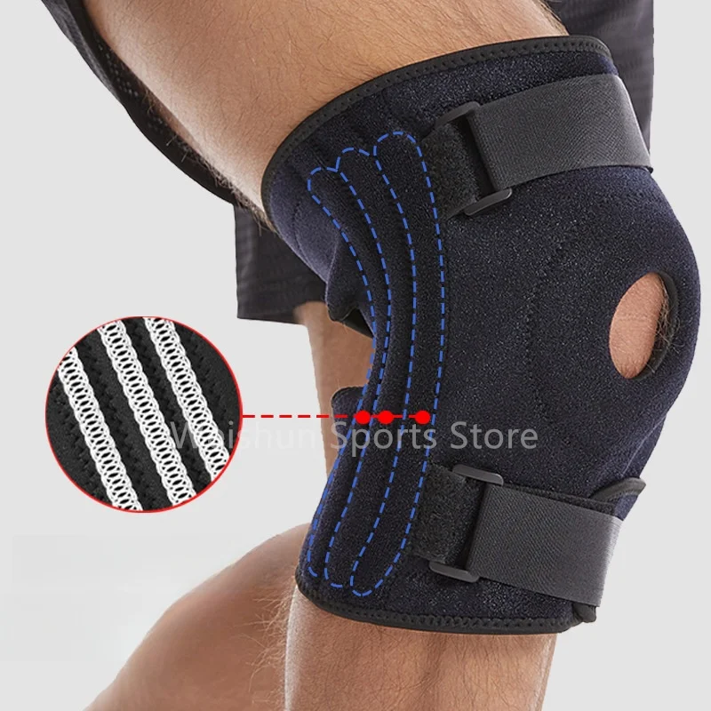 Plus Size Knee Pads Protector Compression Knee Support Protection Relieves Patella Ligament Joint Tendon Meniscus Discomfort 6XL Knee Pad Knee Support Knee Brace Knee Wraps