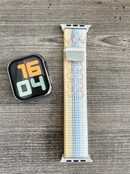 Versatile Nylon Woven Sport Band - 38 40 41 S10 - 42MM (12 colorful stars)