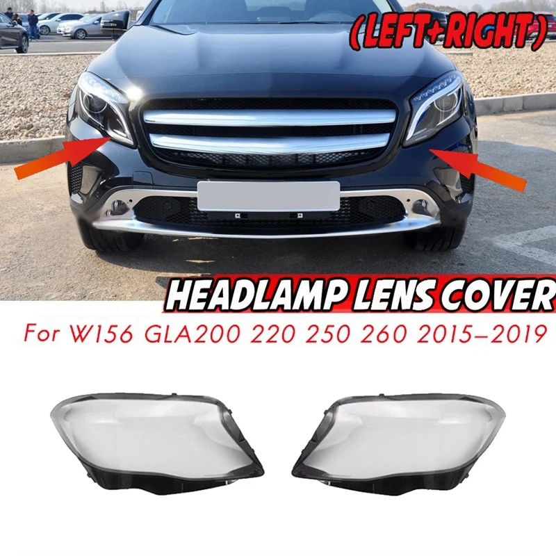 

Боковая крышка для автомобильных фар Mercedes Benz W156 GLA200 250 260 2015-2019