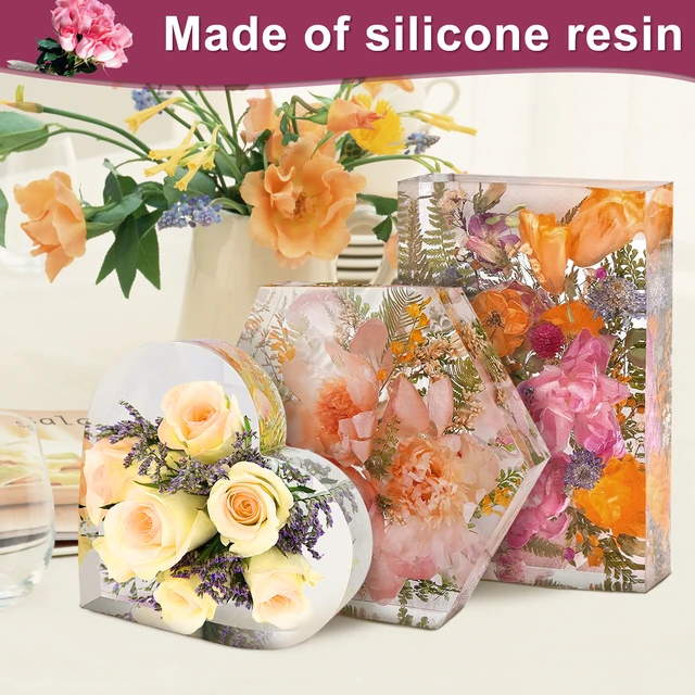 Large Resin Molds, Rectangle Silicone Molds For Resin Casting, Epoxy Resin  Molds For Flower Preservation, Resin Crafts - AliExpress