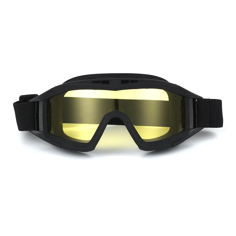 Enhanced Tactical Goggles for Outdoor and Sports Activities with Interchangeable Lenses