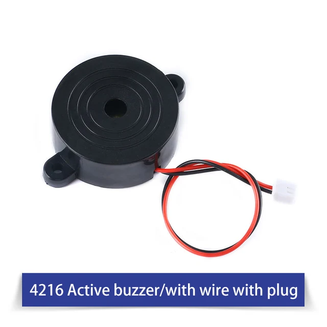 3V5V12V24V Active And Passive Buzzer Alarm Electromagnetic universal Sounder Speaker Anti-theft Device 4216 with plug