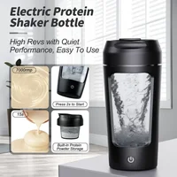 USB Electric Portable Whey Protein Shaker Bottle Fully Automatic Stirring Cup Rechargeable Gym BA Free Cocktail Blend 2