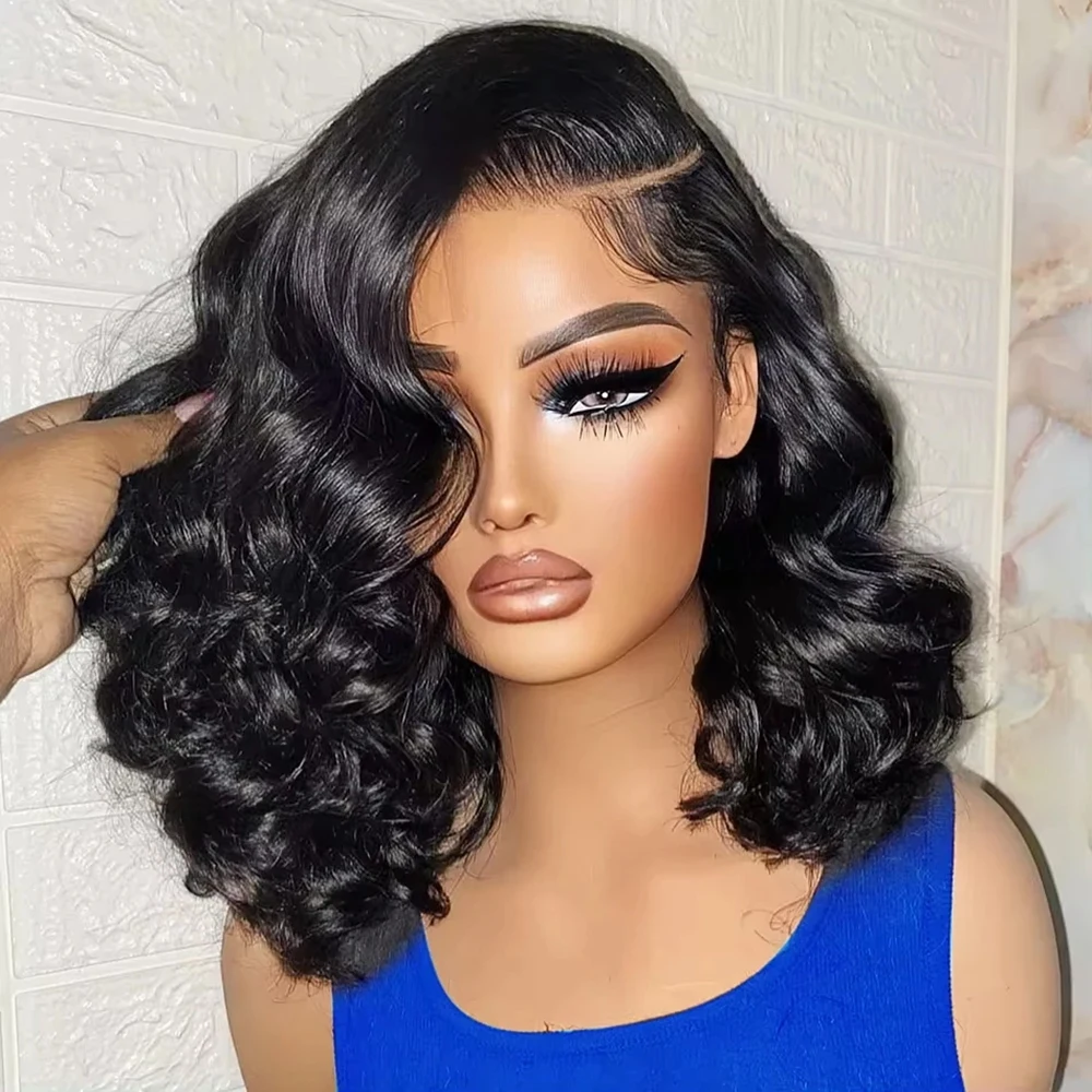 Crisp Body Wave Bob Wig Moment for Mobile Crisp Body Wave Bob Wig Moment for Mobile