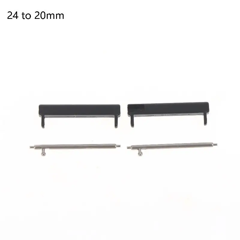 Premium Smartwatch Wristband Adapter - 24mm to 22mm/20mm Replacement Connector