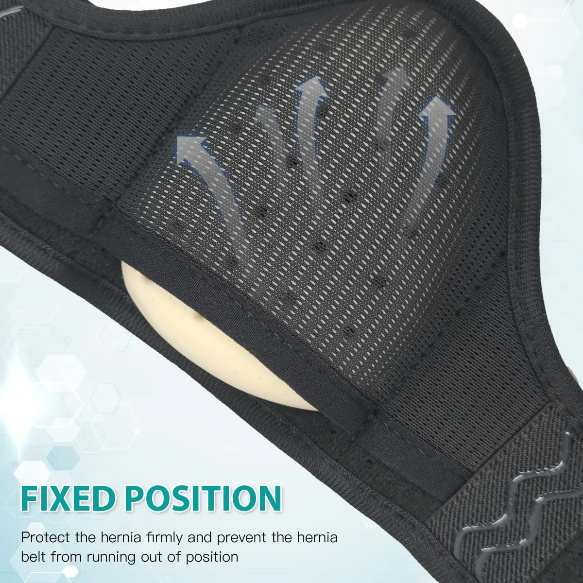 Hernia Belt Truss for Men & Women Side Support Groin Pain with Removable Compression Pads for Pre or Post-Surgical groin protector