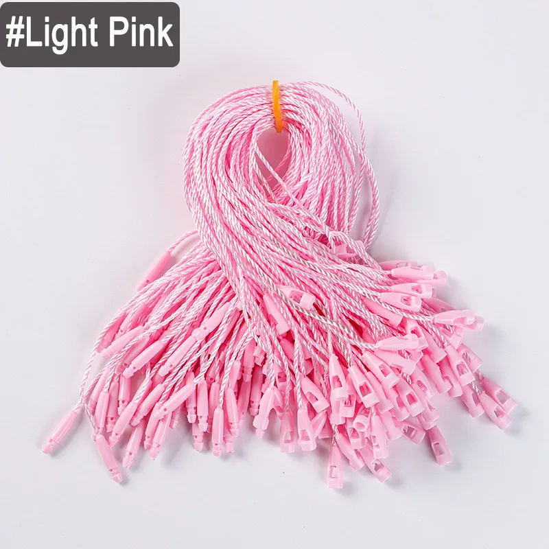 500Pcs Tag Schnüre Tags Seile Hängen Label Tags Seil String Für Kleidersack Hüte Perücken Label Karten Diy Kleidung zubehör – Detail 10