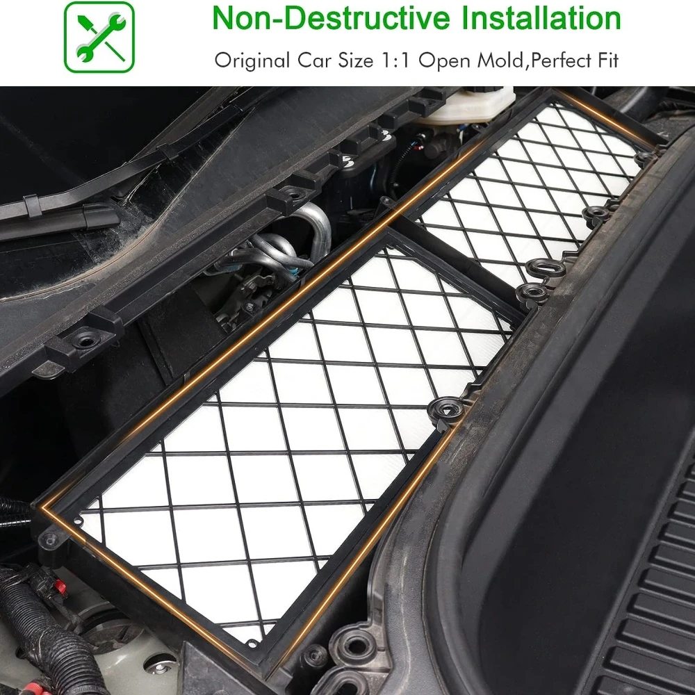 Für Modell y Luftfilter Hepa Luft ansaug filter Ersatz mit Aktivkohle für Tesla Modell y